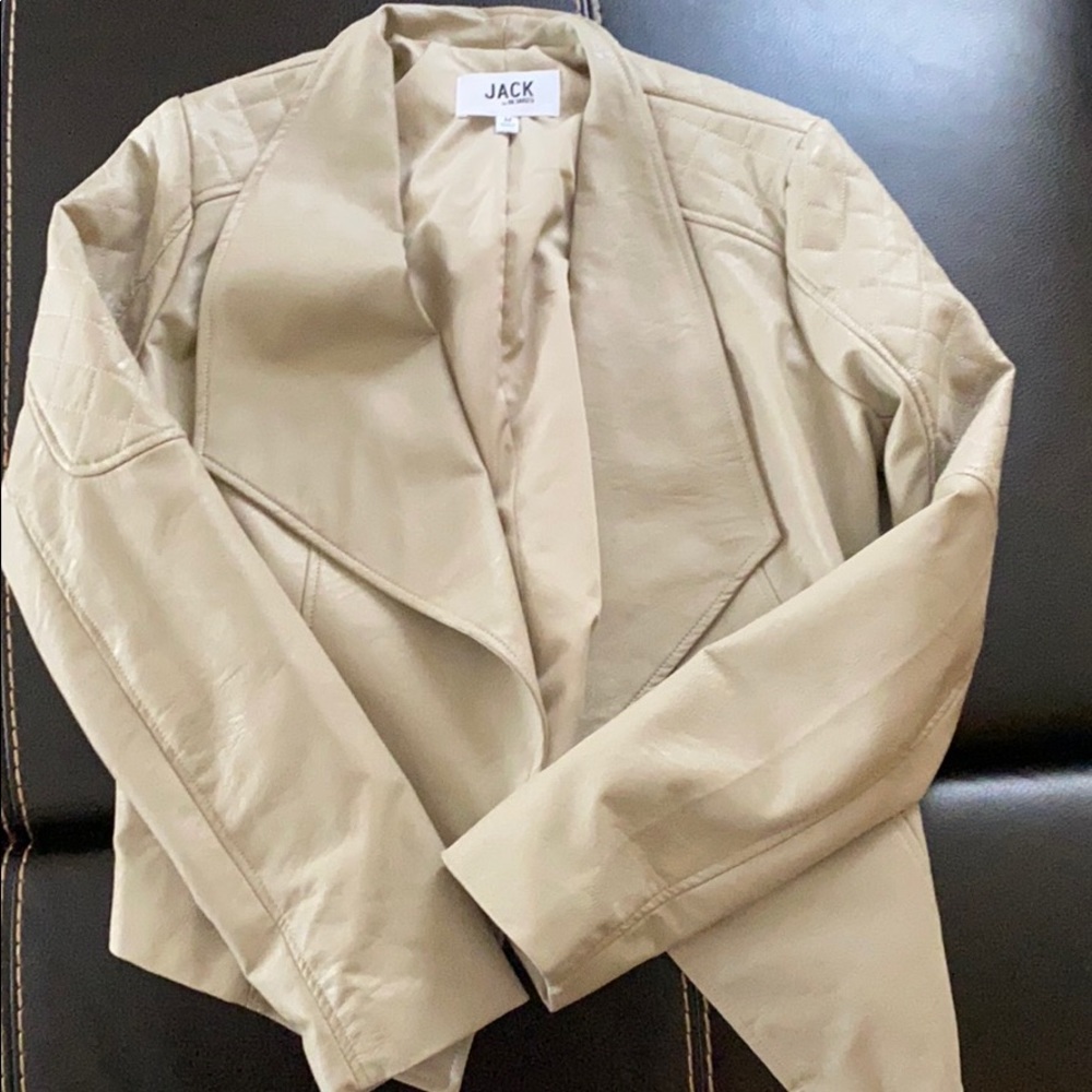 Leather coat light weight